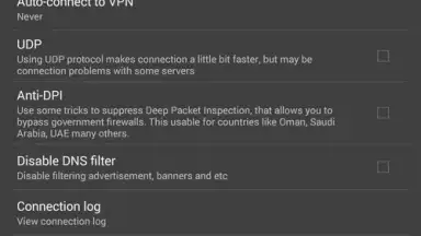 Hideman VPN screenshot 5