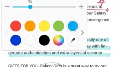 Samsung Write on PDF screenshot 3