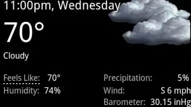 Palmary Weather screenshot 5
