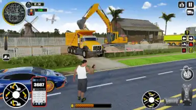 Excavator Truck Simulator Game screenshot 7