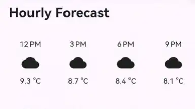 Weather Forecast App screenshot 1