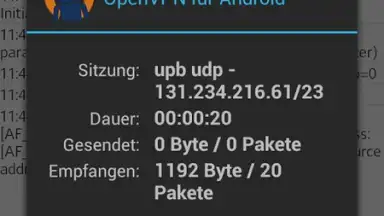 OpenVPN screenshot 2