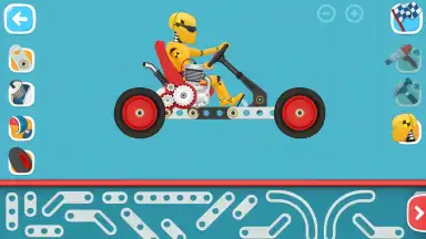 Car Builder and Racing Game for Kids screenshot 2