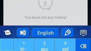 Blue Keyboard screenshot 2
