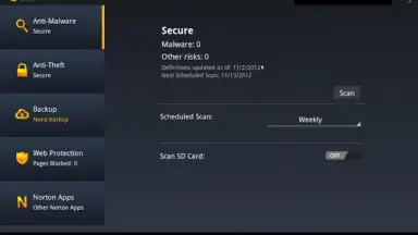 Norton Mobile Security screenshot 3