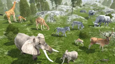Wild Elephant Simulator screenshot 3