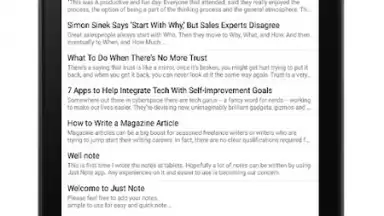 Just Note screenshot 4