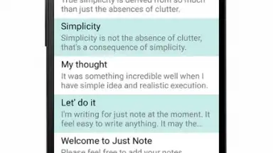 Just Note screenshot 9