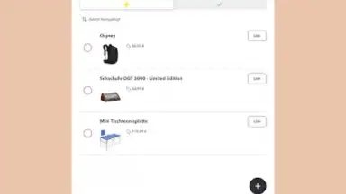 Wishlists screenshot 3