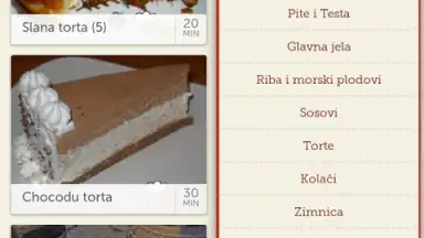 Recepti screenshot 10