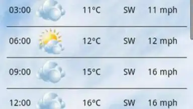 Local weather screenshot 4
