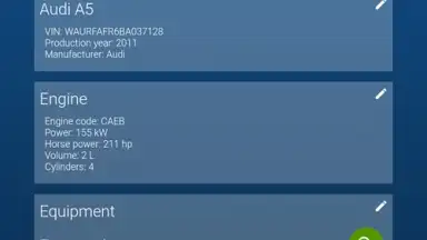 OBDeleven VAG car diagnostics screenshot 22