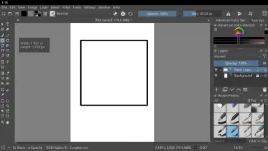 Krita screenshot 2