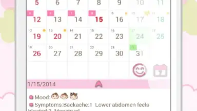 LadysCalendar Free (Period) screenshot 6