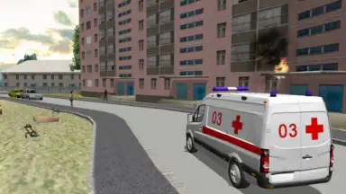 Ambulance Simulator 3D screenshot 1