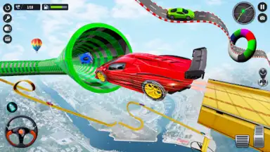 Superhero Car Stunt- Car Games screenshot 1