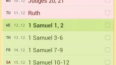 Bible Reading Schedule screenshot 4