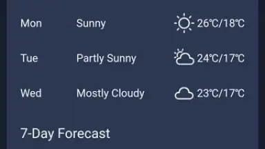 Daily Forecast screenshot 9