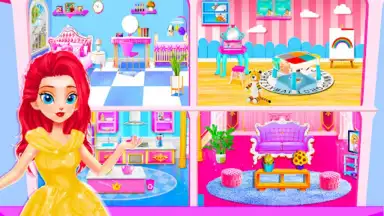 Princess Doll House Decoration screenshot 6