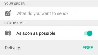 Glovo screenshot 2