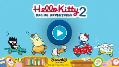 Hello Kitty games - car game screenshot 1