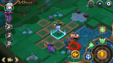 Biazing Sword - SRPG Tactics screenshot 2