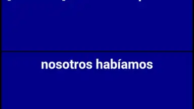 Spanish Verb Trainer screenshot 3