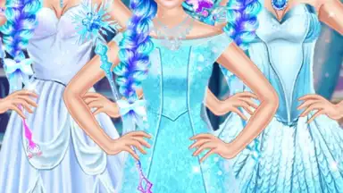 Ice Queen Makeup Dress Up screenshot 4