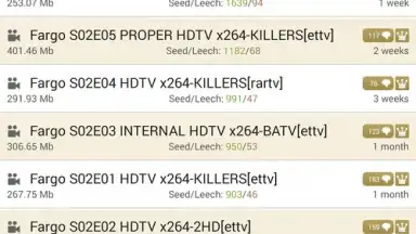 KickassTorrents App screenshot 1