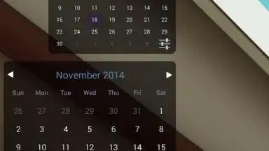 Month Calendar Widget screenshot 10