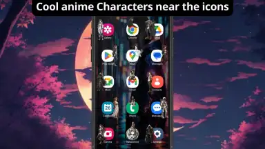 Anime launcher KawaiDroid screenshot 3