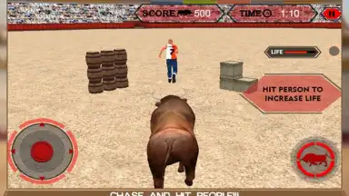 Angry Bull Attack Arena Sim 3D screenshot 5