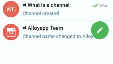 Alloy -free messaging app screenshot 7