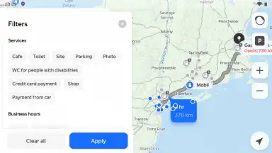 Yandex Maps screenshot 4