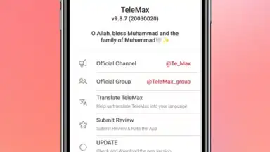 Telegram Max screenshot 1