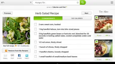 Recipes & Nutrition screenshot 20
