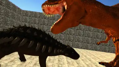 Dino Anky vs T-Rex Colloseum screenshot 5