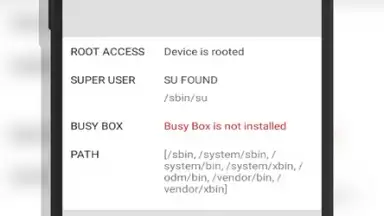 Root Checker & Busy Box Check - Basic Free App screenshot 5