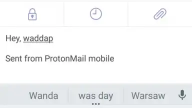 Proton Mail screenshot 2