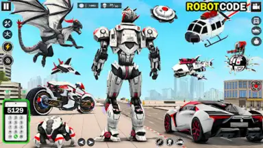 Dragon Robot Car Transform screenshot 6