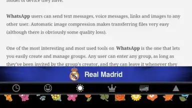 Real Madrid Official Keyboard screenshot 5