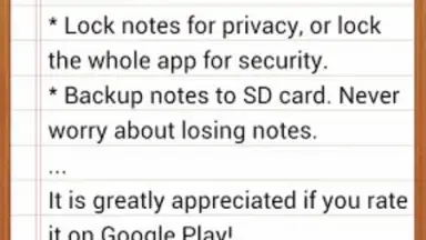 Bloc EasyNote Notepad screenshot 3