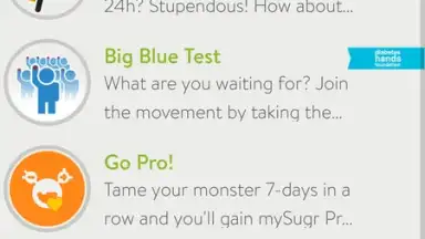 mySugr Diabetes Logbook screenshot 2