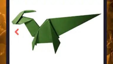 Origami dinosaurs paper shapes screenshot 6
