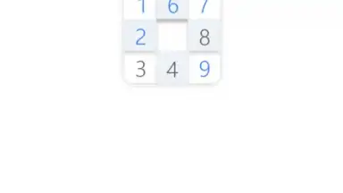 Sudoku screenshot 1