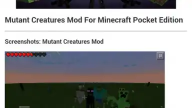 Mods Minecraft PE PRO screenshot 1