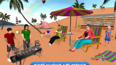 Virtual Family Summer Vacation screenshot 1