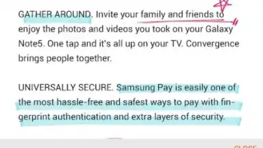 Samsung Write on PDF screenshot 2