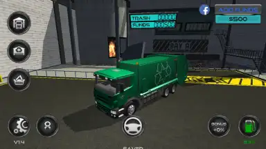 Trash Truck Simulator screenshot 5