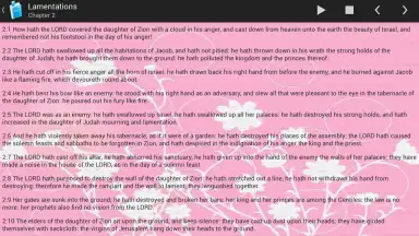 Holy Bible King James Version screenshot 11